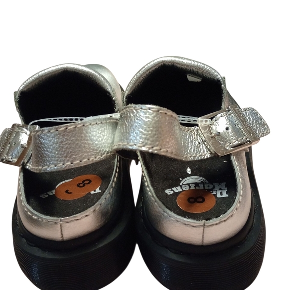 Silver Women's Slip-On Shoes - Picture 5 of 6